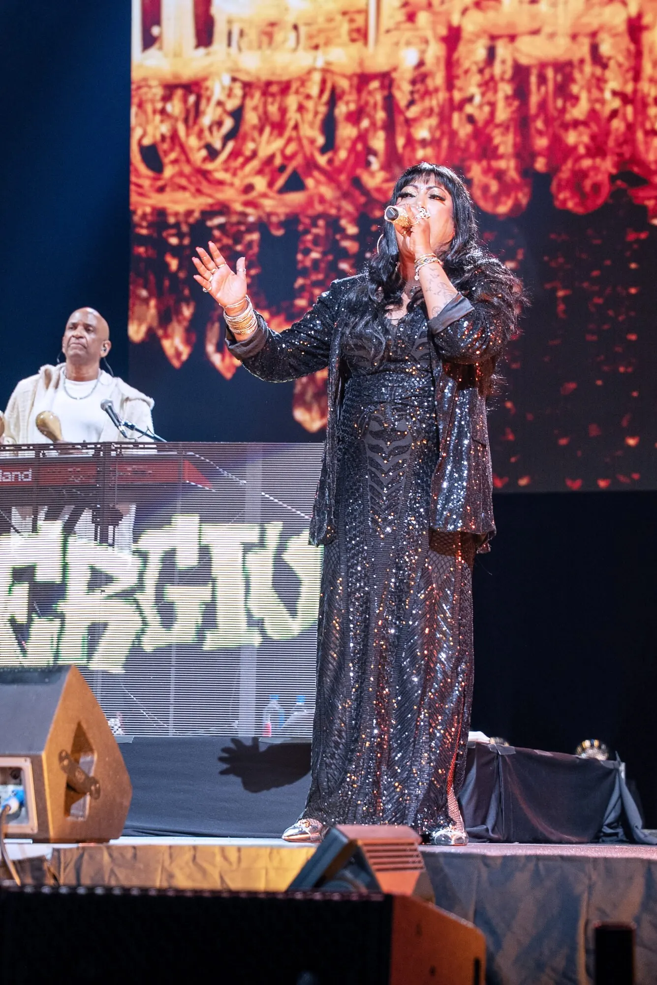 La India — Festival de la Salsa, Kaseya Center Miami, photography by IAM Design