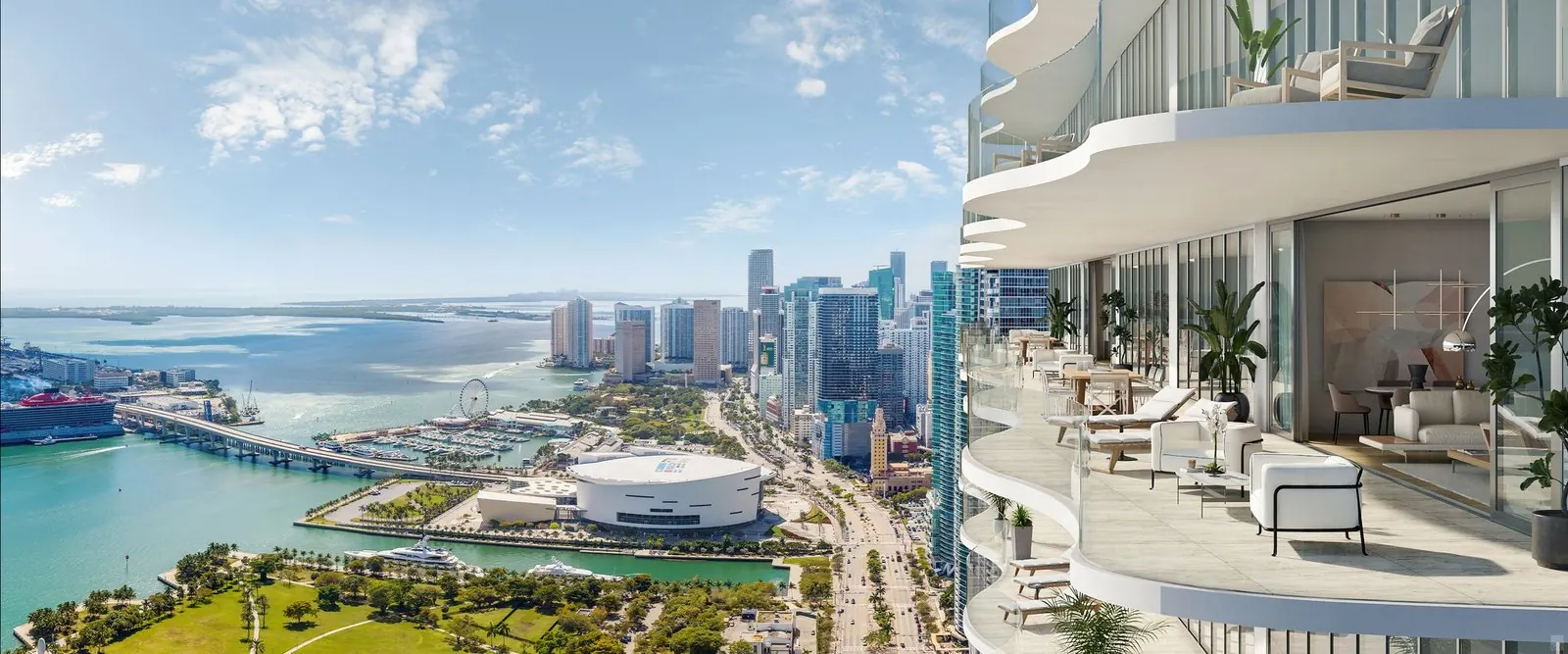 Cover Aerial — Casa Bella Residences, Miami, photography by IAM Design